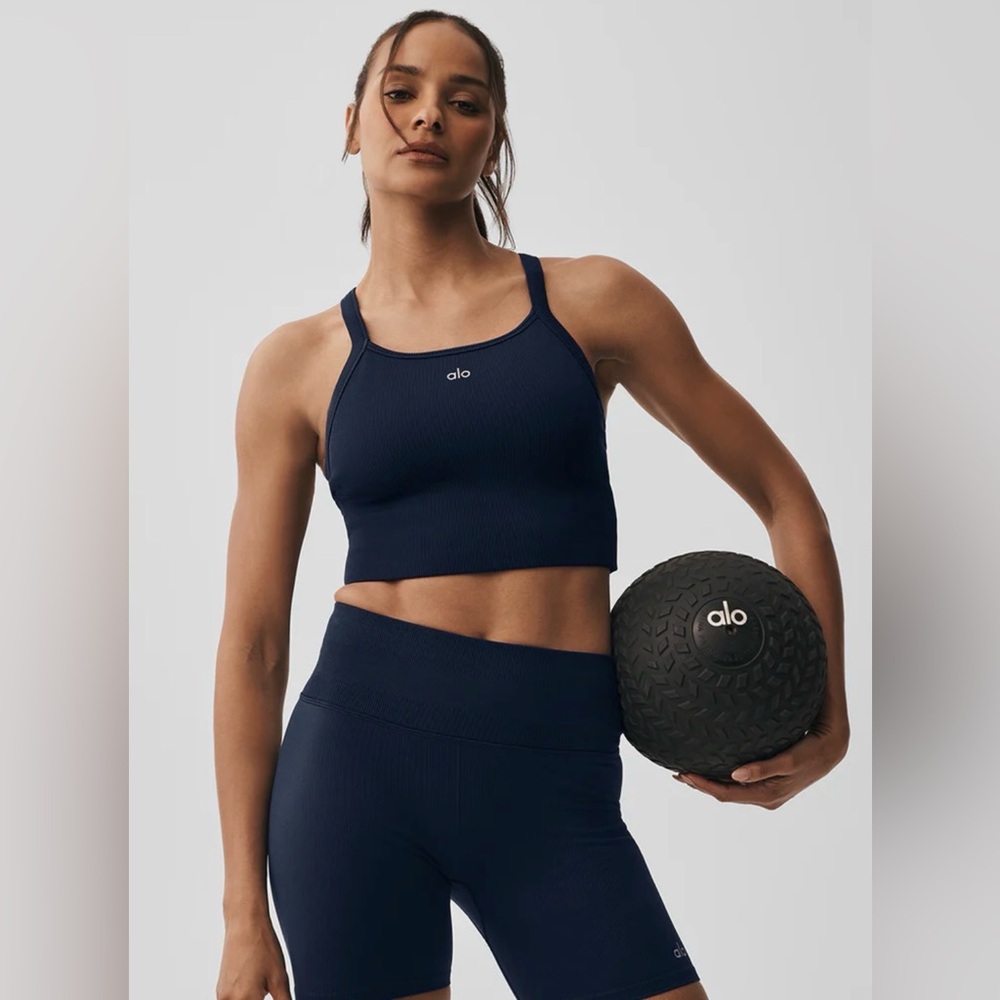 ALO Seamless Ribbed Favorite Bra Tank